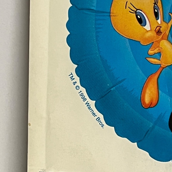 Vintage 1995 Anagram Looney Tunes Sylvester Cat Balloon 18" Rare USA - Picture 4 of 9